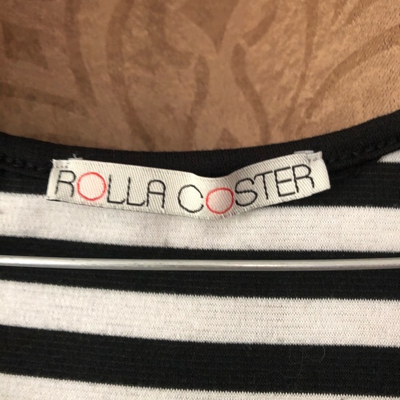 Striped Bodycon Dress 🖤💙 - Picture 2 of 3